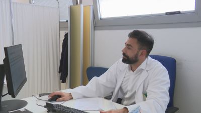 Diego Ariel Juárez es médico del Hospital de Barbastro.