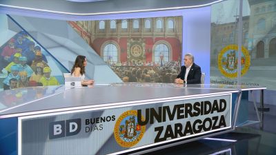 El rector de la Universidad de Zaragoza, José Antonio Mayoral, este miércoles en el programa Buenos Días.