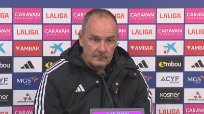 Víctor Fernández en rueda de prensa.