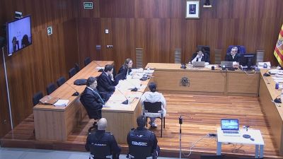 Los forenses han declarado este miércoles en la Audiencia de Zaragoza.