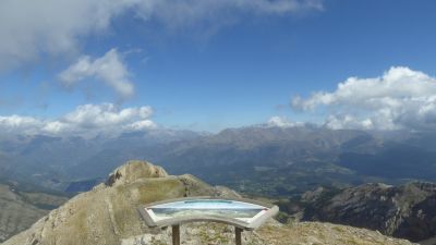 Mirador del Turbón en el valle de Benasque y cabecera del Isábena. / Chema Tapia