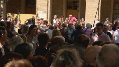 Imagen de una de las actividades programas en los patios del Edificio Pignatelli.