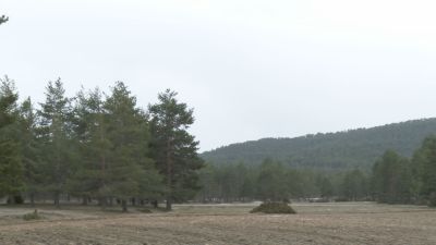 Imagen de los montes que podrían pasar a ser territorio aragonés.