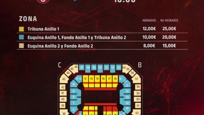 Estos son los precios para la eliminatoria de cuartos de final.