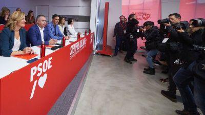 Imagen de uno del último Comité Federal PSOE. / Europa Press. Jesús Hellín