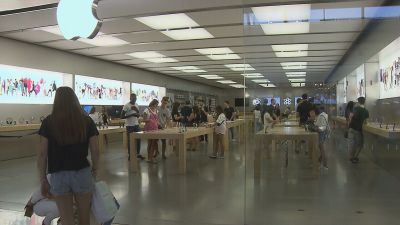 Imagen de archivo de la tienda de Apple de Puerto Venecia.