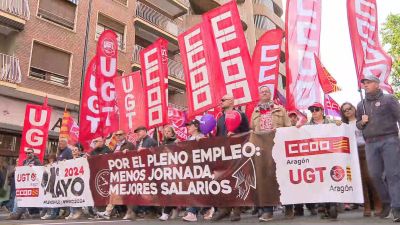 La manifestación más numerosa ha salido de la plaza San Miguel de Zaragoza