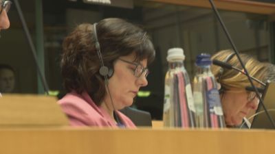 La actual eurodiputada aragonesa Isabel García.