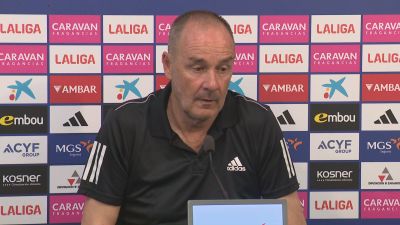 Víctor Fernández, durante su comparecencia de este sábado