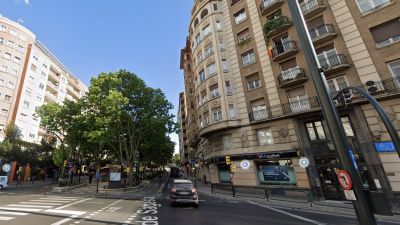 Paseo Sagasta en Zaragoza. / Google Maps