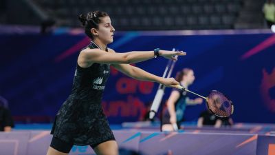 Carolina Marín en los Juegos Europeos de 2023, donde conquistó el oro. / Europa Press