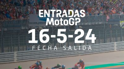 Cartel de la salida de entradas.