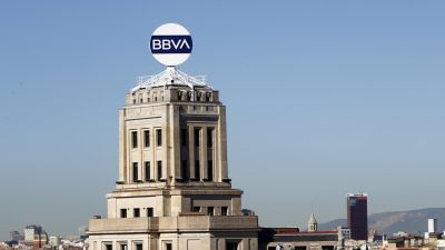 Antigua sede del BBVA en la Plaza de Cataluña de Barcelona. / EFE