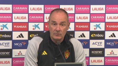 Víctor Fernández, durante su comparecencia de este sábado