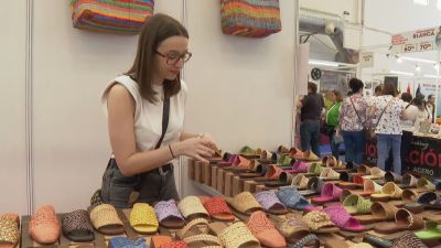 Feria Expo Calzado de Brea de Aragón.