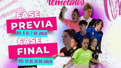 Cartel del torneo. Foto: l Torneo de Fútbol Sala Femenino de Remolinos