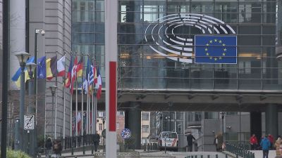 Imagen del Parlamento Europeo en Bruselas.