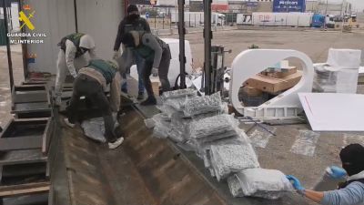 28 detenidos en la operación 'Lumbre' contra el tráfico de marihuana. / Guardia Civil
