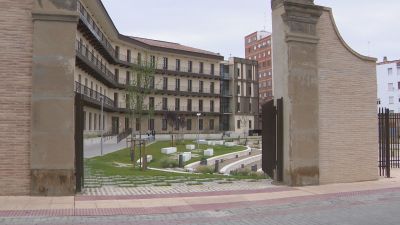 Así luce la fachada de la segunda fase de la residencia de Pontoneros.