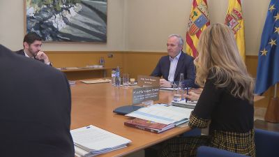 El presidente de Aragón ha anunciado que recurrirán la suspensión de la derogación de la ley de Memoria Democrática.