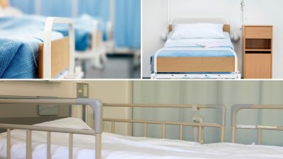 596 camas hospitalarias cerrarán este verano en Aragón, y en toda España serán 10.463. / Canva