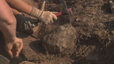 Uno de los casos de expolio más conocido en Aragón es de los cascos celtíberos de Aratis, en Aranda del Moncayo.