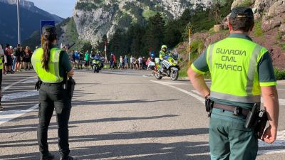 Unos 200 agentes velarán por la seguridad en la Quebrantahuesos. / Guardia Civil