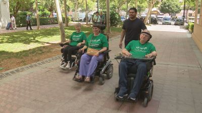 Actualmente, en Aragón hay 50 personas en la Asociación Aragonesa de Esclerosis Lateral Amiotrófica. / Aragón TV