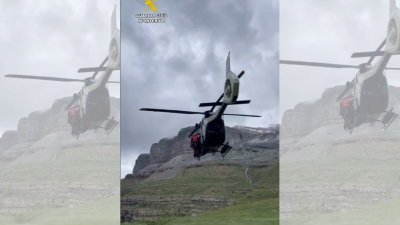 Helicóptero del GREIM de Benasque. / Guardia Civil