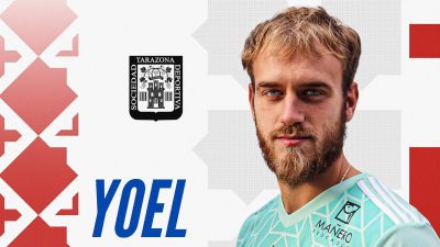 Yoel Ramírez seguirá defendiendo la portería de la SD Tarazona.