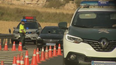 Control de alcoholemia en carretera. / Aragón TV