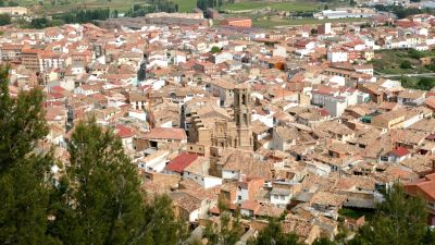 Imagen aérea de Andorra (Teruel), una de las localidades que recibirá las ayudas del Ministerio. / Turismo Aragón