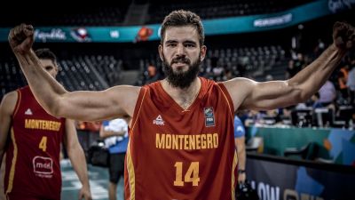 Bojan Dubljevic, tras un partido con su selección.
