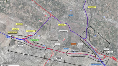 Mapa de la actuación prevista. / Ministerio de Transportes y Movilidad Sostenible