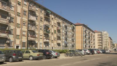 Viviendas a rehabilitar en el barrio del Arrabal, en Zaragoza. / Aragón TV
