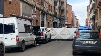 El suceso ha ocurrido en la calle Sinués Urbiola. / Aragón TV