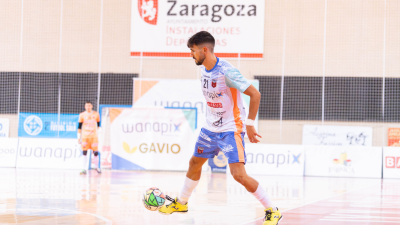 Carlos García durante un encuentro de liga. Foto: Alejandro Meavilla.