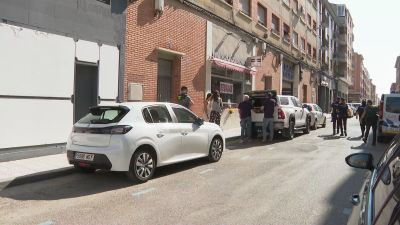 Comercio que regentaban la fallecida y su marido en Ejea de los Caballeros. / Aragón TV