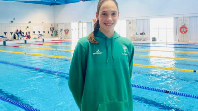 Clara Martínez de Salinas participará en el Campeonato de Europa Junior de Aguas Abiertas. Foto: X de Natación El Olivar.