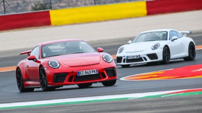 Club France Porsche en MotorLand Aragón
