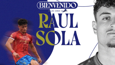 La SD Ejea anuncia el fichaje de Raúl Sola. Foto: SD Ejea.
