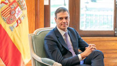 El presidente del Gobierno, Pedro Sánchez./ Aragón TV