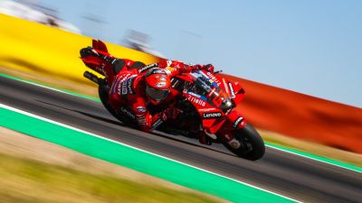 Motorland Aragón 2022. El italiano Pecco Bagnaia. En la actualidad líder del Mundial 2024 antes del GP de Gran Bretaña. Foto: MotorLand Aragón.