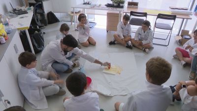 Etopia Kids reúne a 455 participantes con la programación y los videojuegos como principal atractivo. / Aragón TV