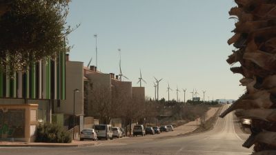 Energía eólica instalada en Aragón. / Aragón TV