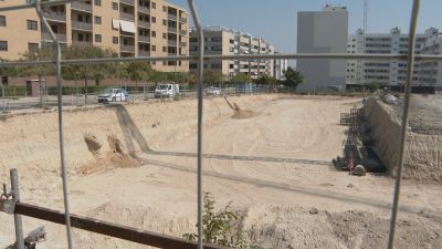 Arcosur es un barrio con solares vacíos para construir VPO. / Aragón Tv