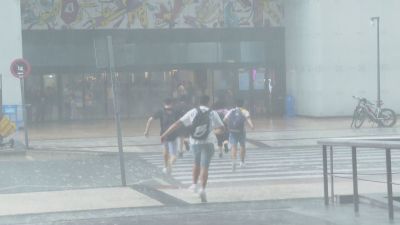 Lluvias y tormentas han llegado a Aragón. / Aragón TV