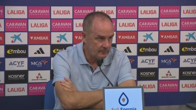 Víctor Fernández en rueda de prensa.