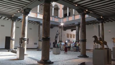 El museo Pablo Gargallo es el quinto más visitado de la ciudad. / Aragón Tv