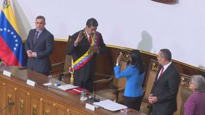 El Supremo de Venezuela ha confirmado los resultados oficiales de las elecciones del 28 de julio que dieron la victoria a Nicolás Maduro. / AFPTV